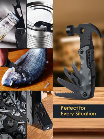 DR.LILIANG multitool hammer on a camping adventure shows versatility.