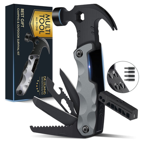 DR.LILIANG multitool hammer front view, compact design for on the go repairs.