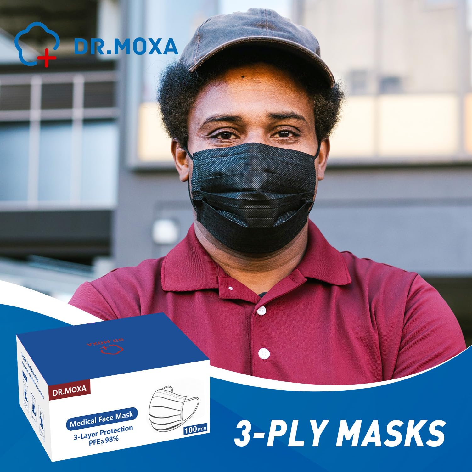 DR.MOXA ideal for busy city outings and crowds.