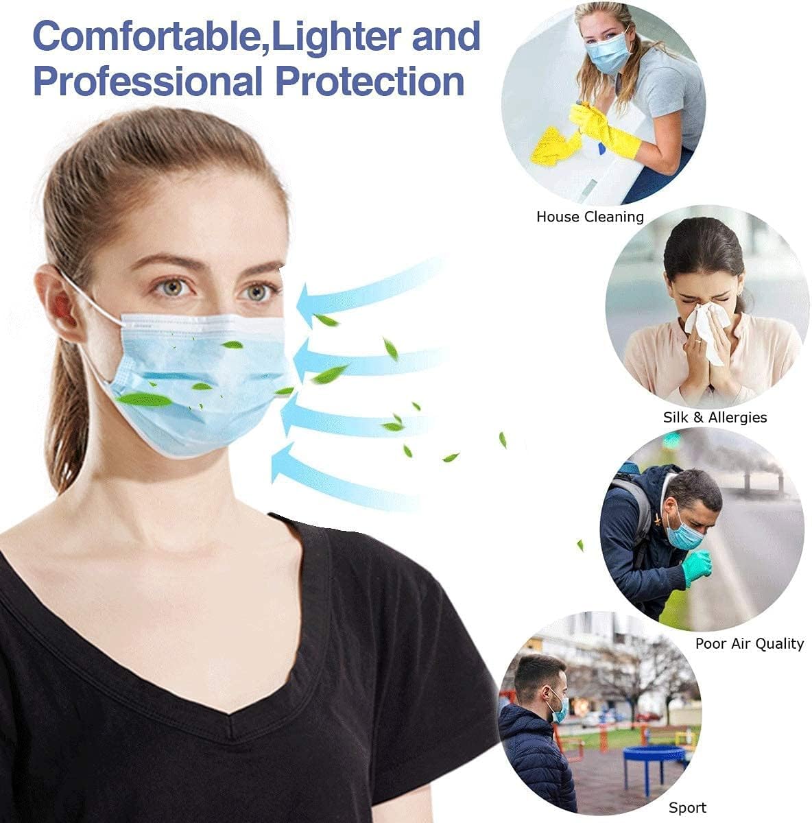 DR.MOXA Mask used at office, home, and cycling settings.