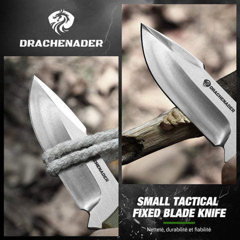 Drachenader drop-point blade design for versatile control in everyday tasks