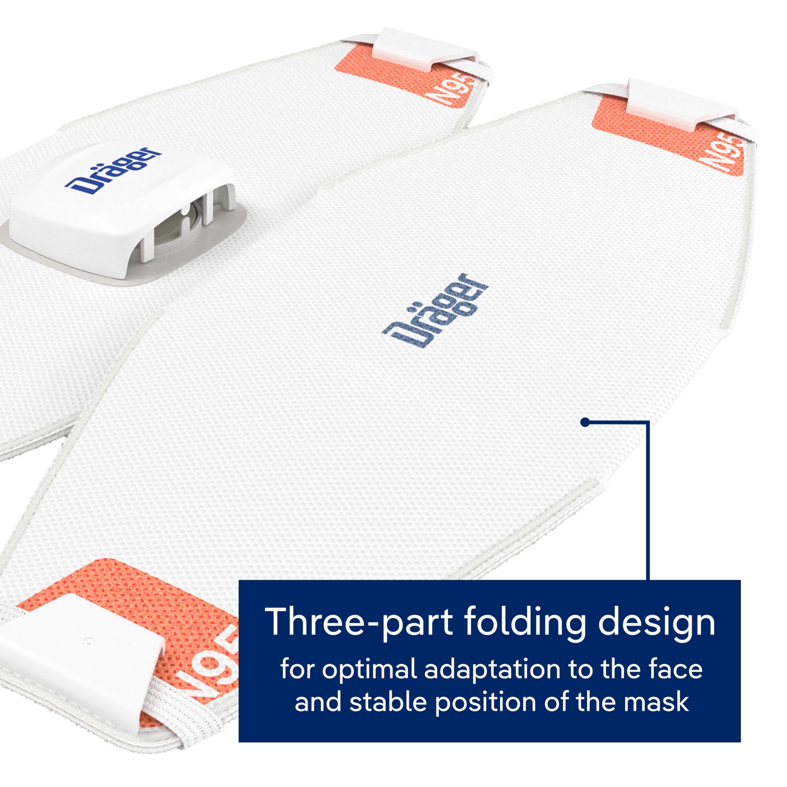 Dräger X-plore 1950 headstraps withstand wear for secure fit