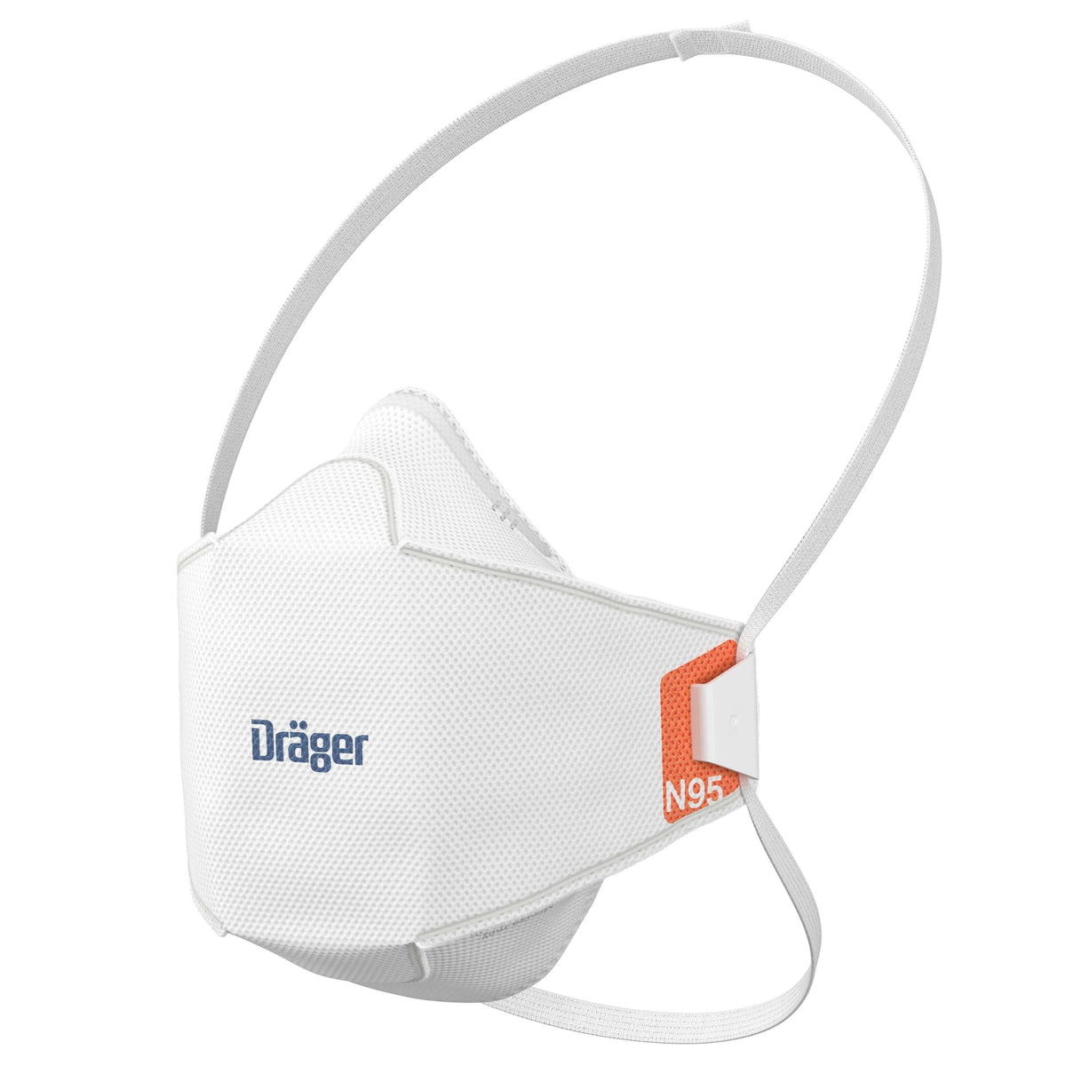 Dräger X-plore 1950 mask front view shows lightweight, breathable protection