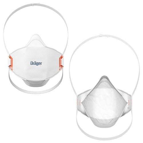 Dräger X-plore 1950 mask side view highlights slim profile for tight spaces