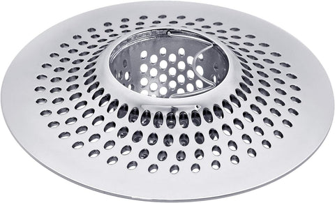 Drain Hair Catcher basket view showing hair capture and smooth water flow.