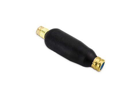 Drain King 750 in use to clear a main drain with water power