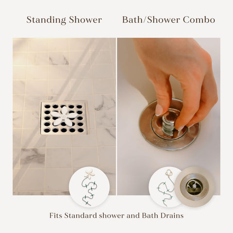 12-pack DrainWig provides value for multiple baths.