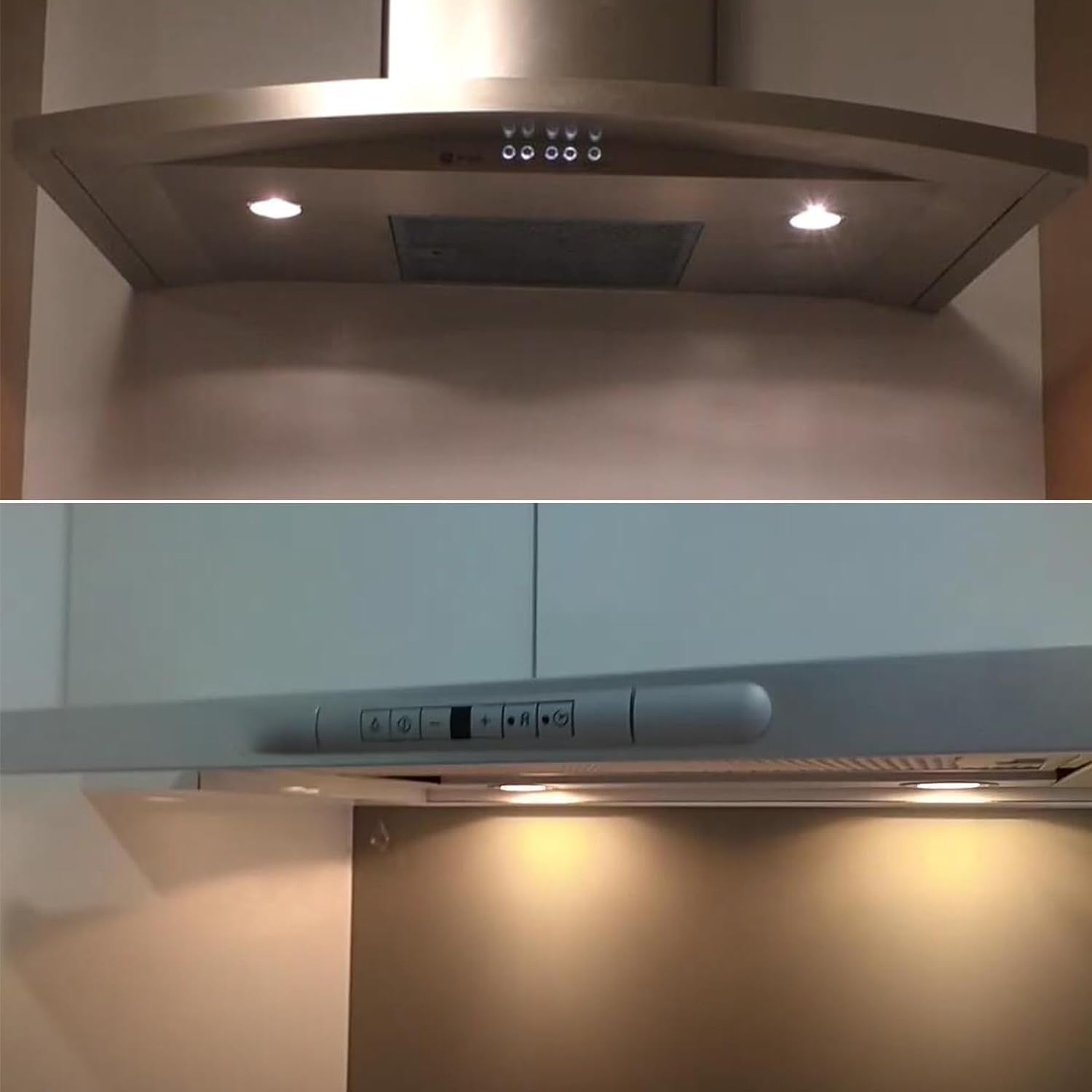 Drart 38-degree narrow beam highlights countertops and artwork.