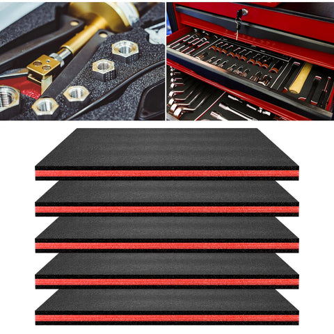 Draupnir tool-box foam insert for 15.75x11 inch cases, provides cushioned protection