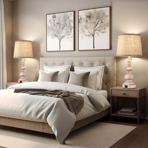 Drawealth easy-assembly lamps for quick setup with no tools required.