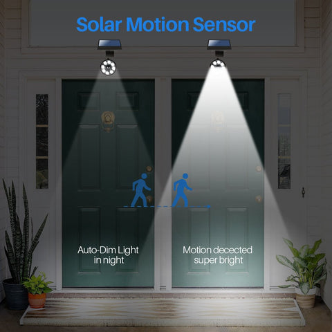 DrawGreen dusk-to-dawn solar flood light automates evening lighting