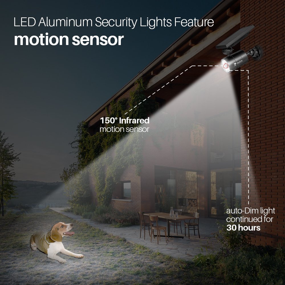 DrawGreen IP66 weatherproof outdoor light withstands rain and dust