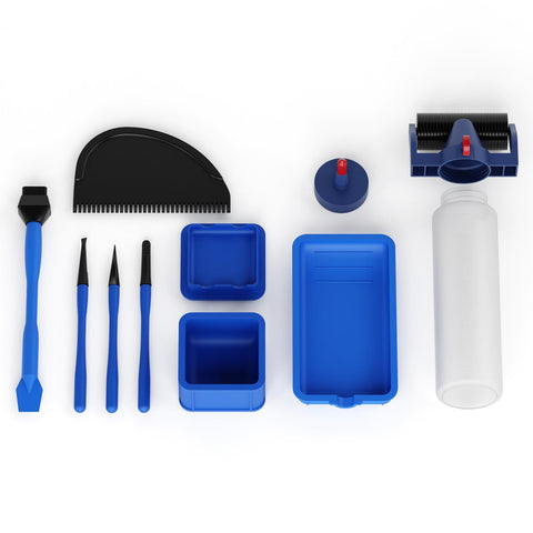 DrawPies 10-piece glue roller set for precise, mess-free application