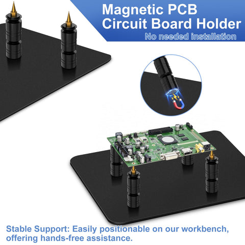Drdefi upgraded gooseneck arms position components with precision.