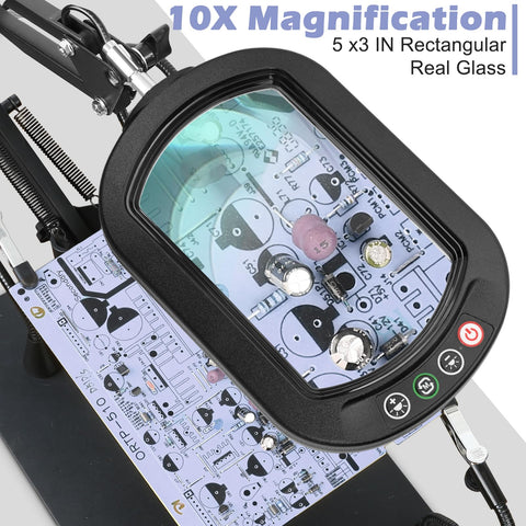 Drdefi Helping Hands 4 magnetic goosenecks hold parts securely during delicate assembly.