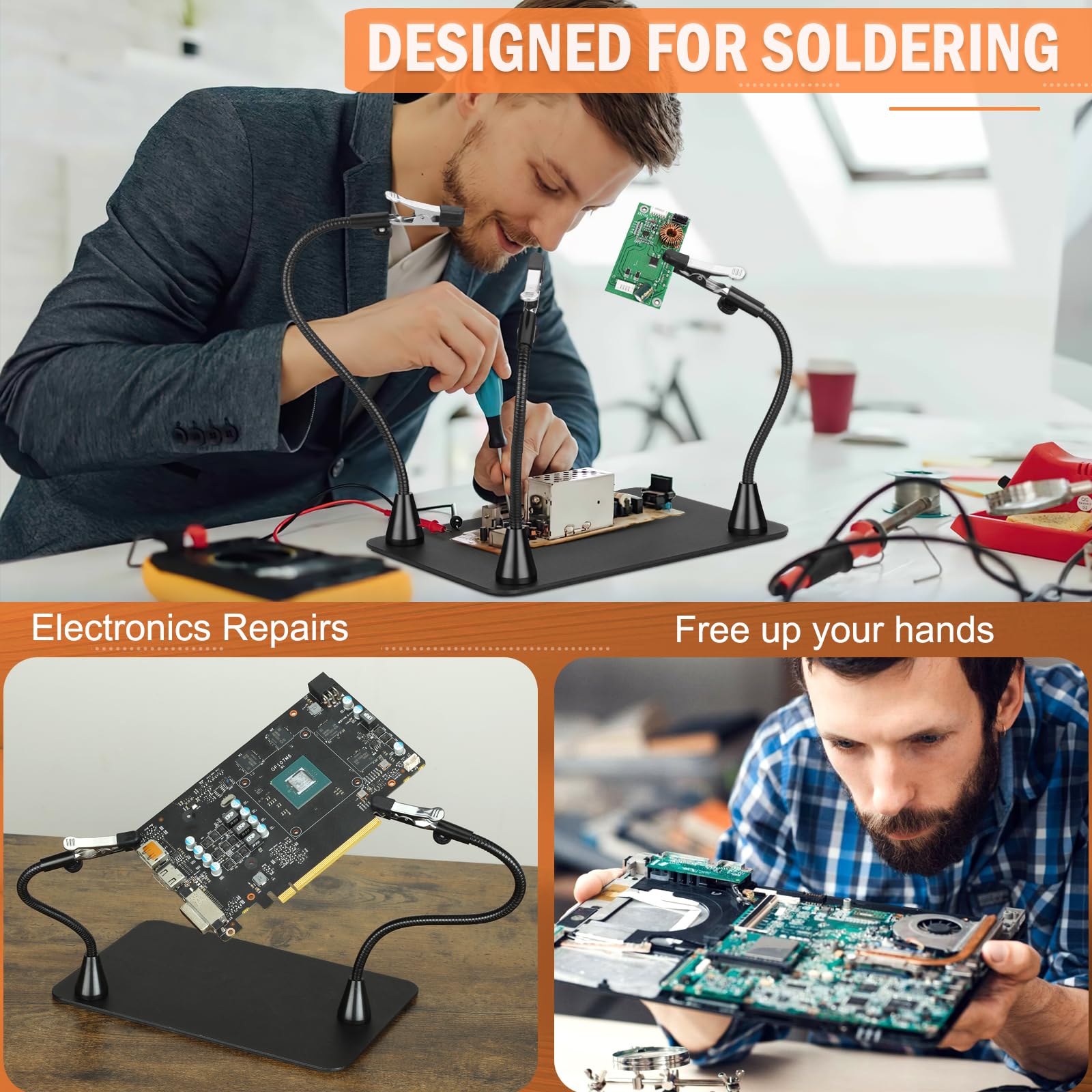 Drdefi Precision Soldering in Action for electronics and jewelry.