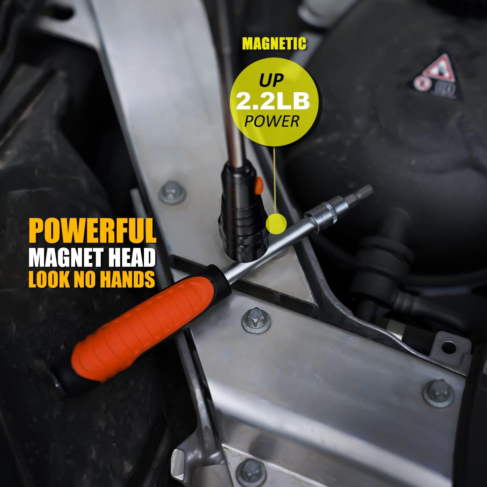 Dream Master 360-degree gooseneck light focuses illumination precisely.