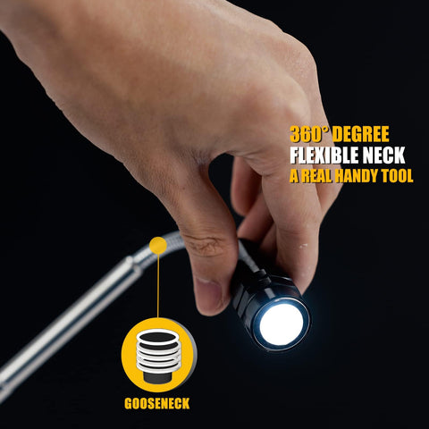 Dream Master compact tool with foldable stem fits purse or glove compartment.