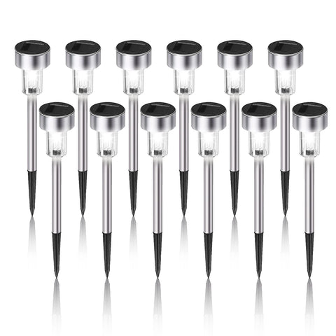 Dream Master solar lights outdoor, weatherproof stainless steel for durable yard illumination.