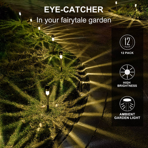 Dream Master solar pathway light showcases elegant design for safe walkways at night.