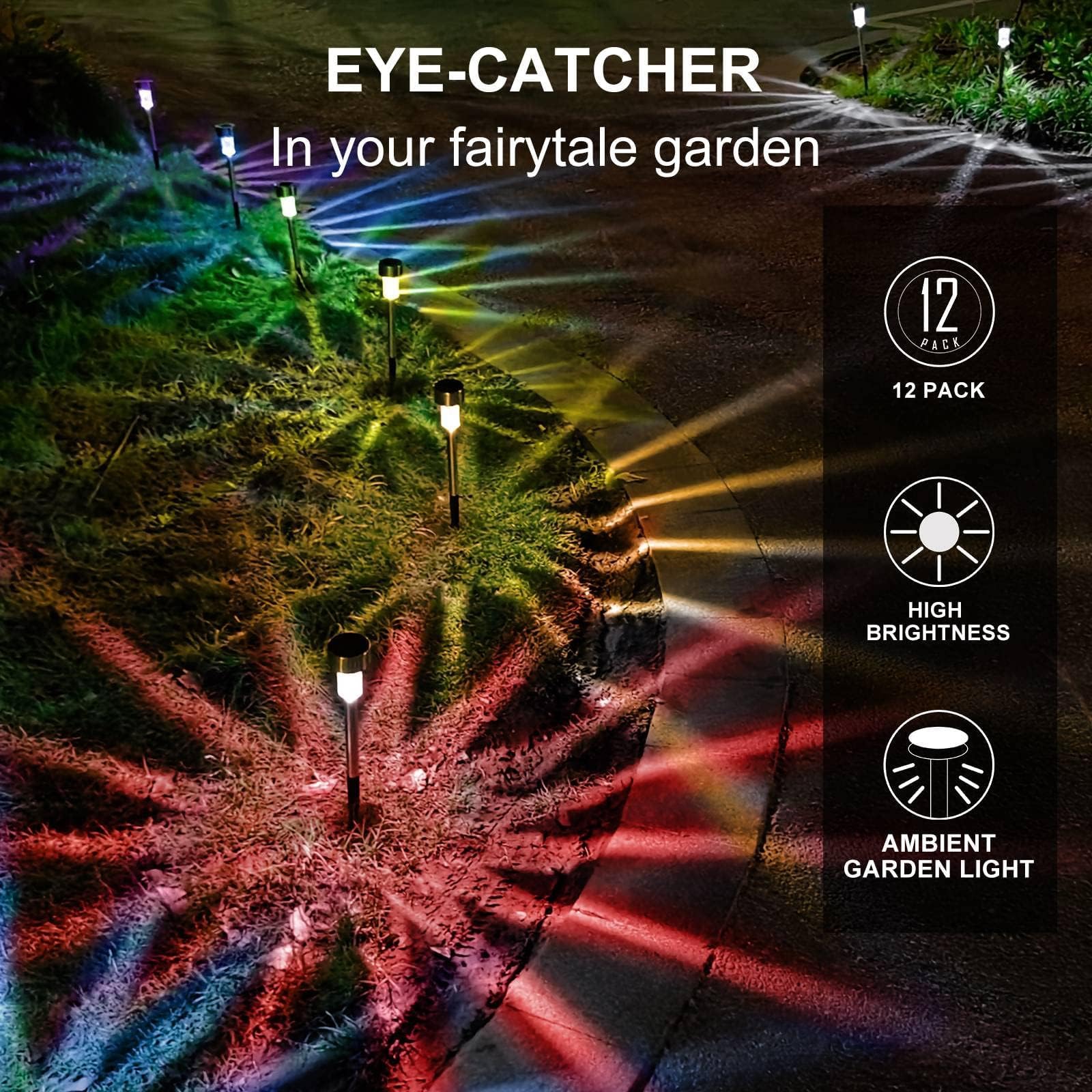 Dream Master yard decor lights providing festive backyard ambience