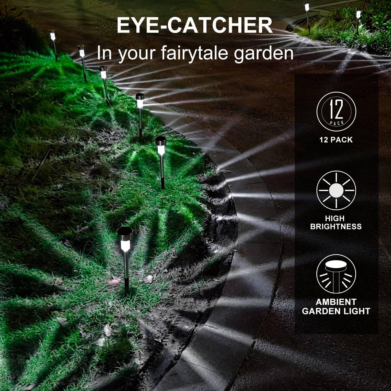 Dream Master Valentine’s Day decor lights add festive yard glow.