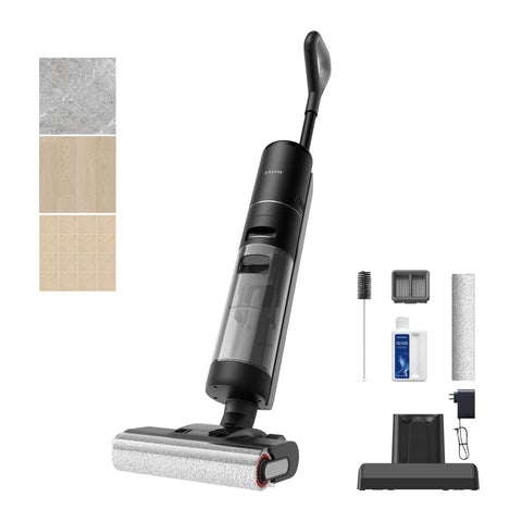 DREAME G10 Pro base with self-cleaning station for effortless maintenance.