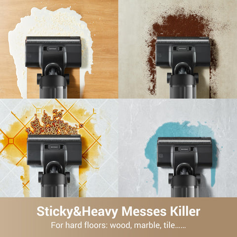 DREAME G10 Pro handle assembly enabling quick setup for cleaning.