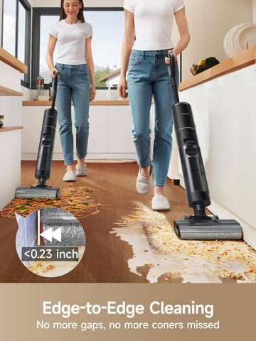 Dreame H12 Pro smart mess detection adjusts suction and noise.