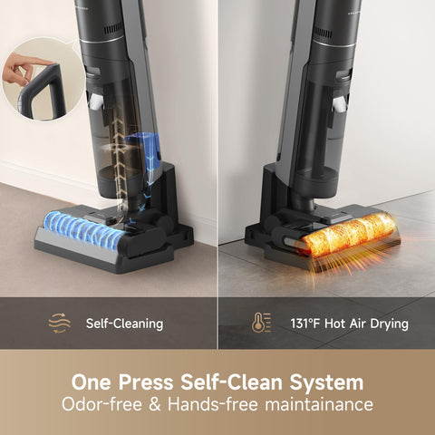 DREAME H12S three cleaning modes adapt to diverse tasks.