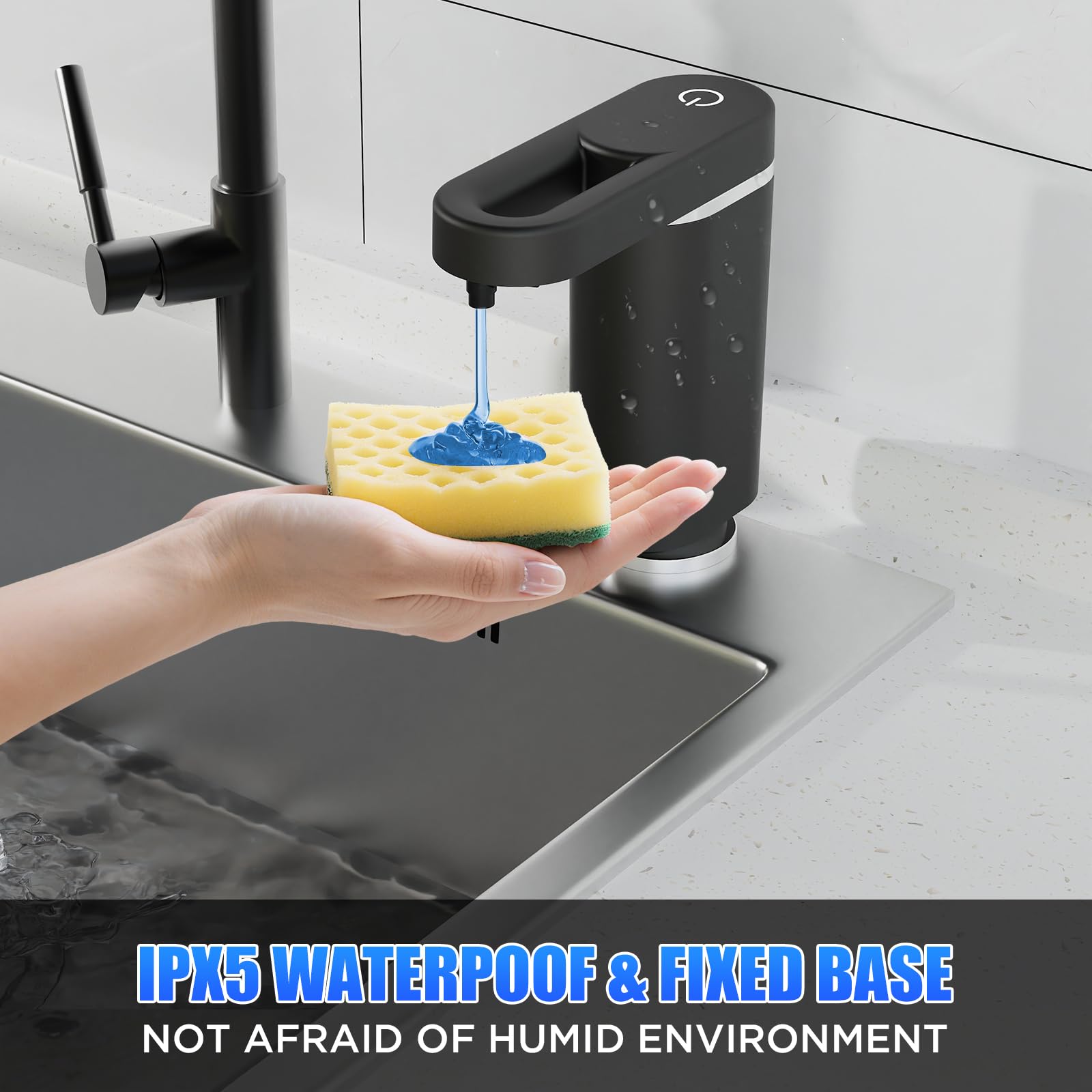 DreameHill leak-proof seal ensuring mess-free soap refills