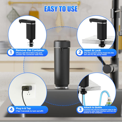 DreameHill sleek design keeps countertops tidy and clutter-free