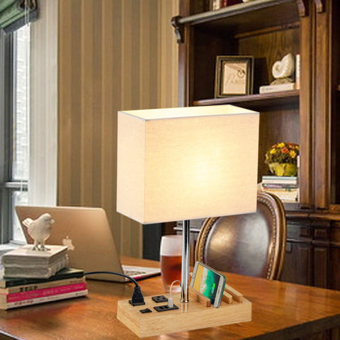 Dreamholder desk lamp in a tidy desk setup adds organized ambience