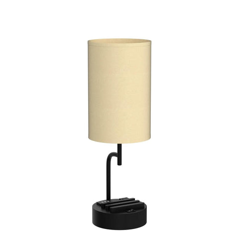 Dreamholder lamp features two phone slots to keep devices tidy while charging.