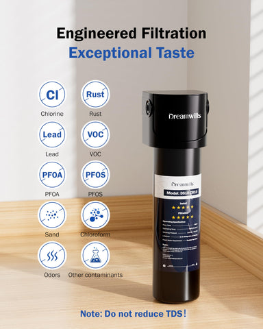 Dreamwills DS10 direct-connect faucet installation highlights quick setup