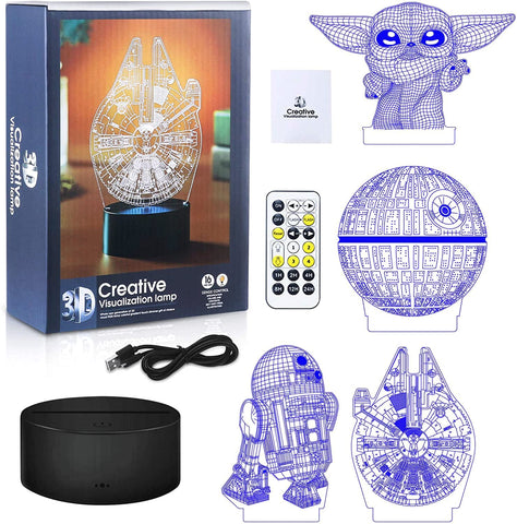 Dreamy Cubby 3D Night Light as room decor for kids and fans