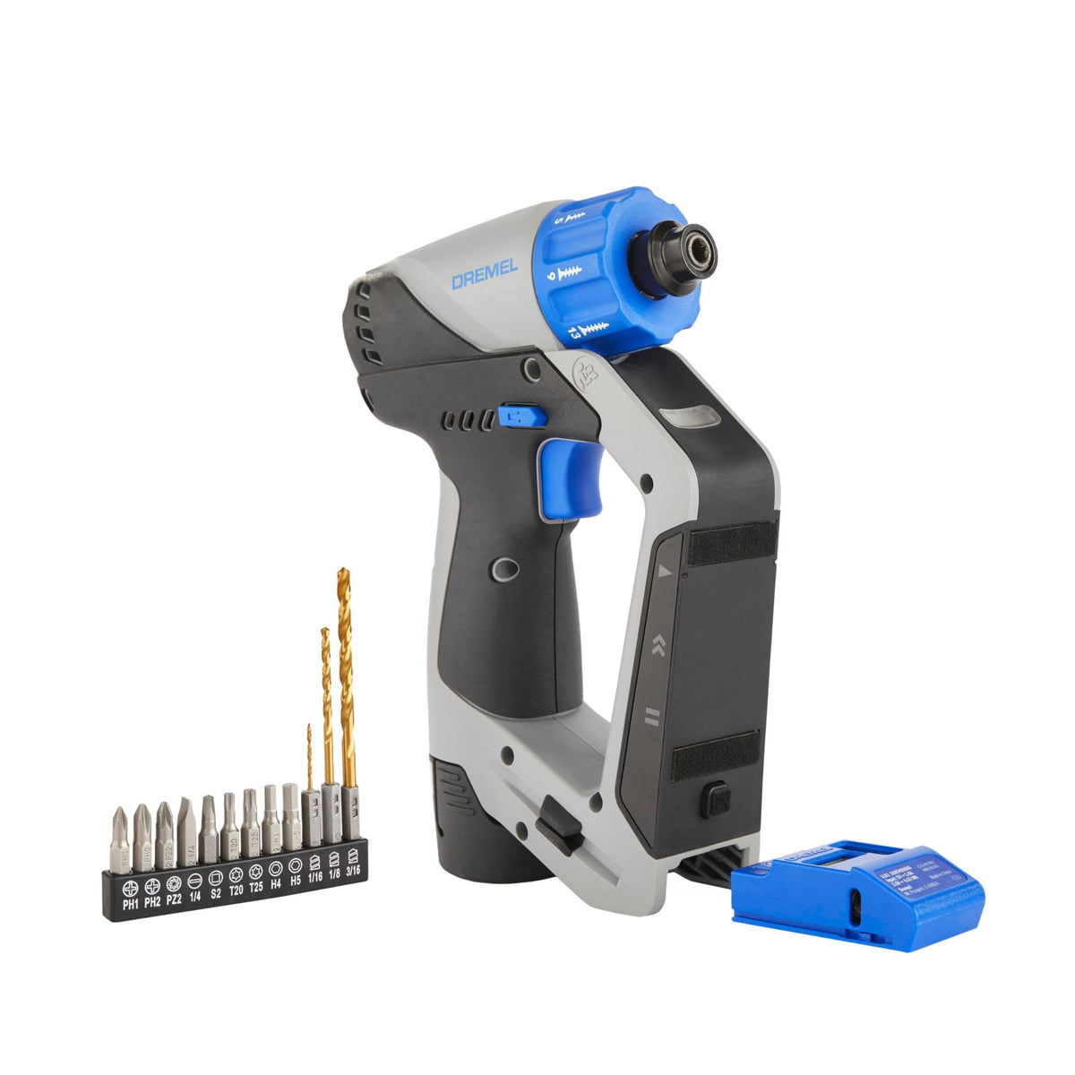 Dremel Blueprint compact 12V drill delivers precise mounting performance.