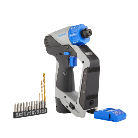 Dremel Blueprint compact 12V drill delivers precise mounting performance.