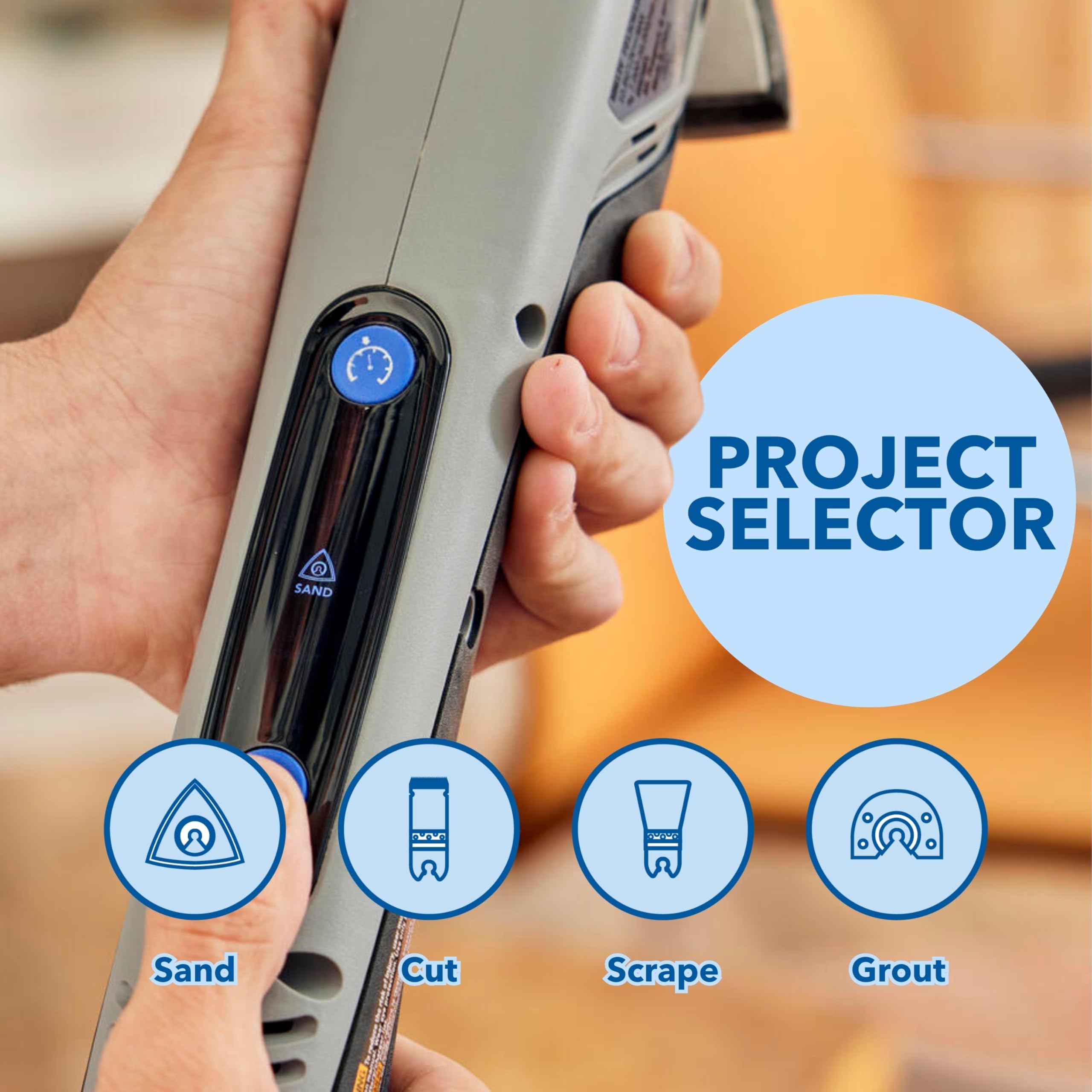 Dremel Blueprint quick fit swap enables fast accessory changes.