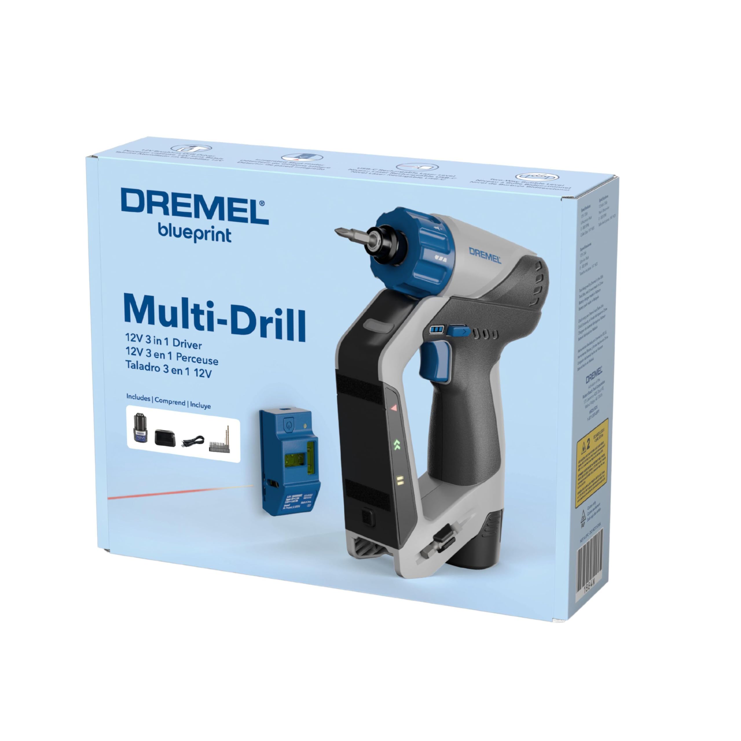 Dremel Blueprint quick setup bundle supports versatile DIY projects.