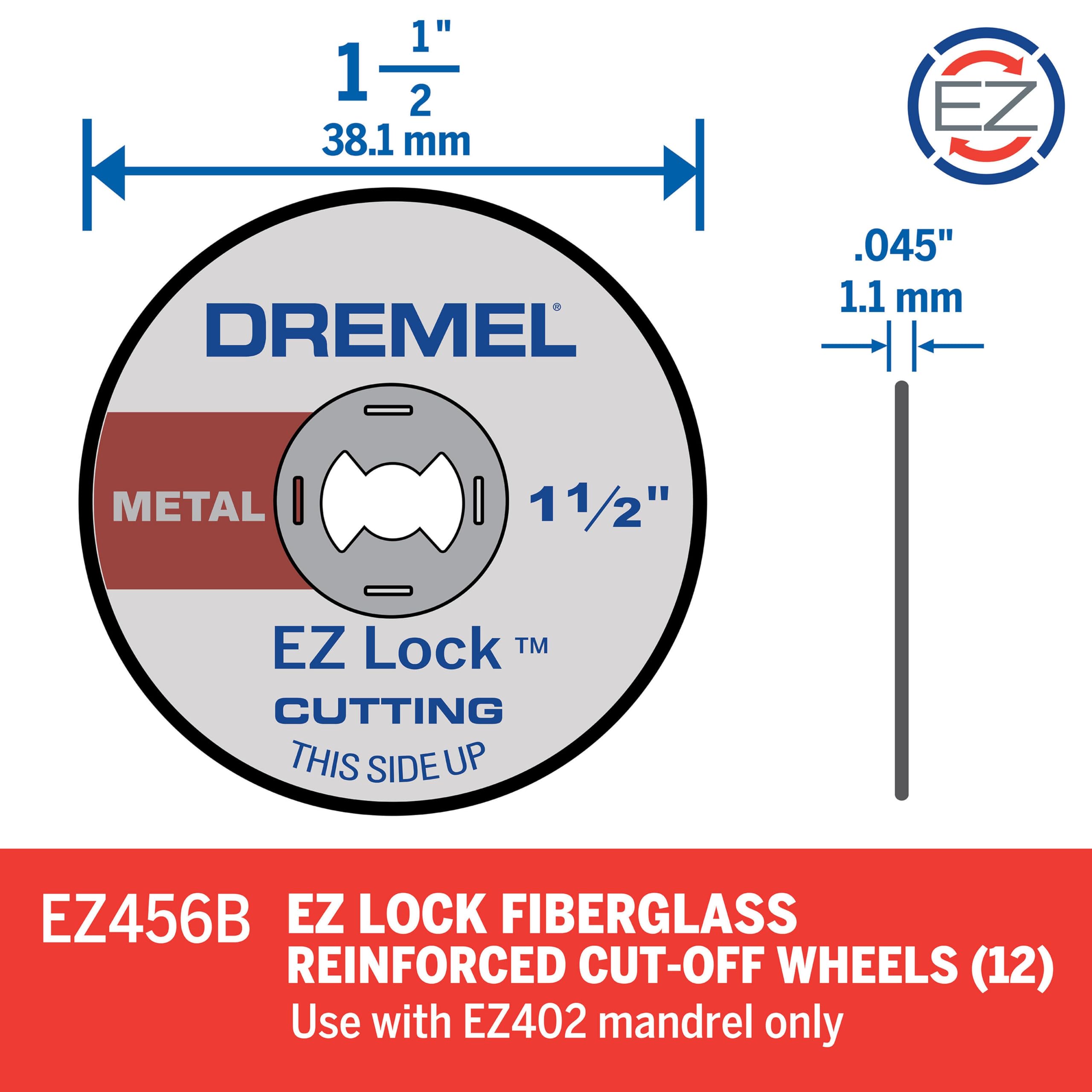 Fiberglass-reinforced blades provide added durability for tough cuts