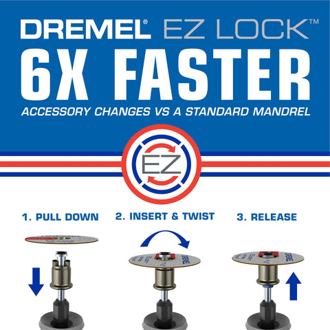 Dremel EZ506HP 1-1/2 inch wheel diameter for versatile metal cutting