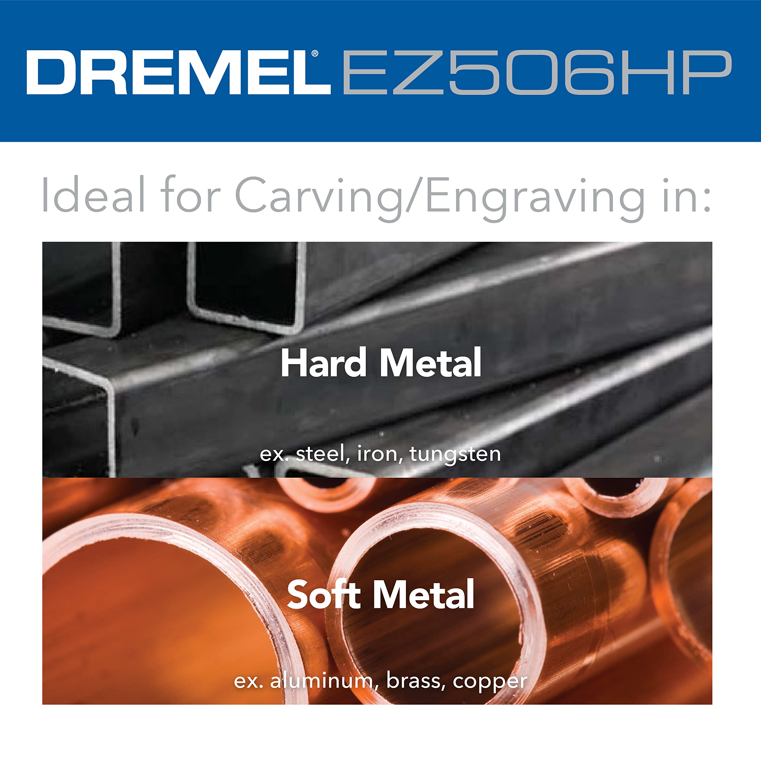 EZ506HP wheel cutting metal HVAC ducts during installation