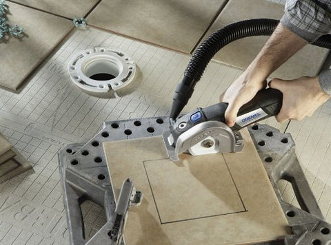 Dremel US700 metal wheel slices copper and steel with control.