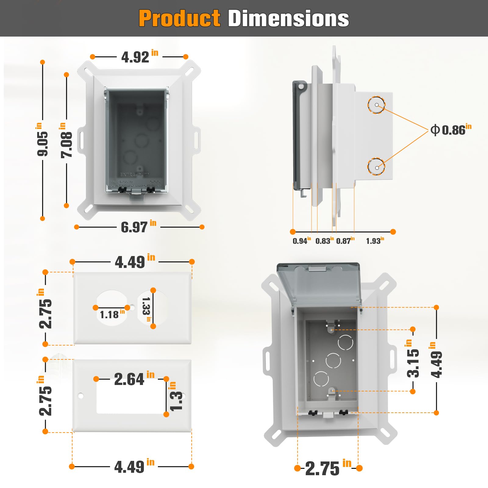 Dremica outdoor-ready solution for garages, yards, and campsites.
