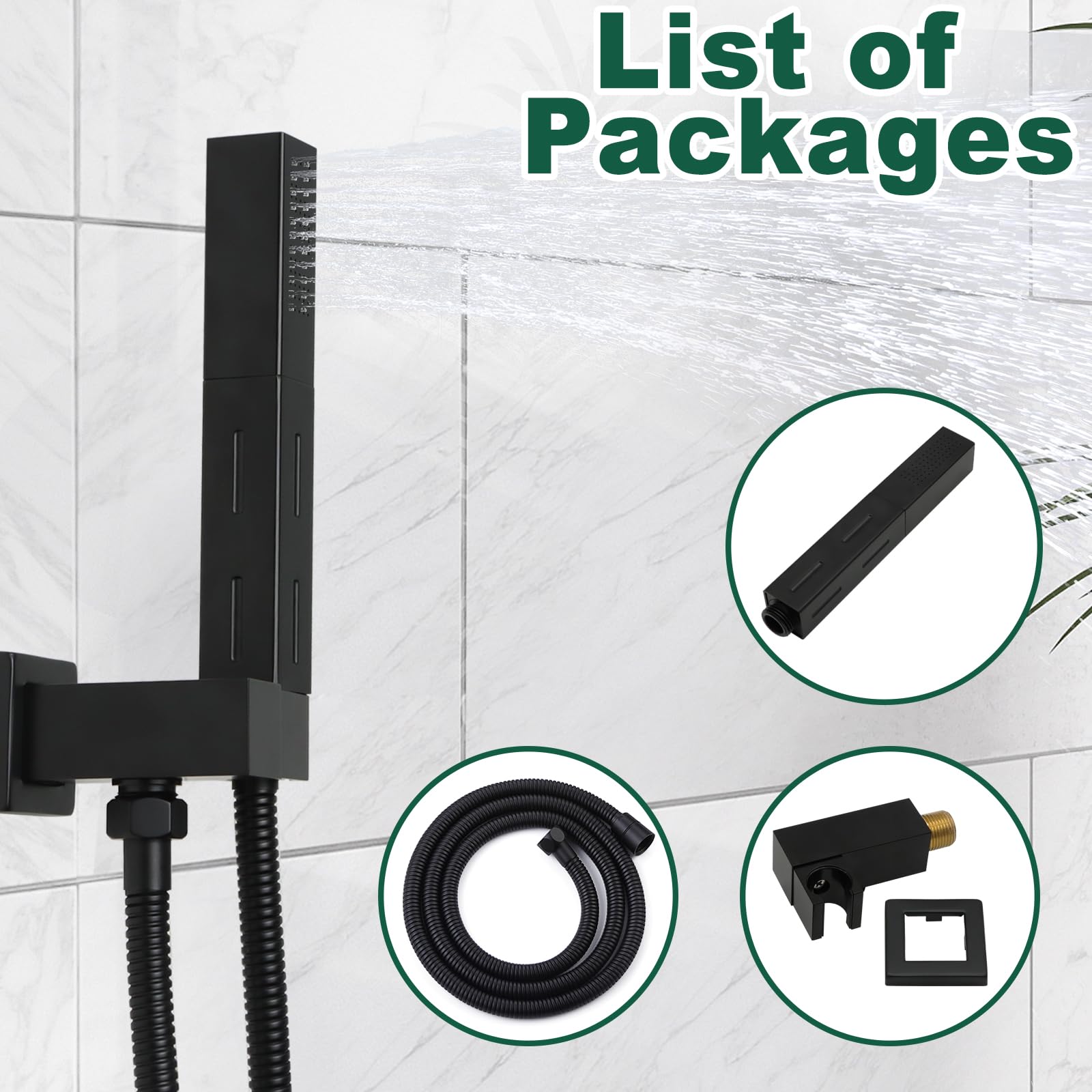 Drettyer easy install setup image highlighting standard fittings.
