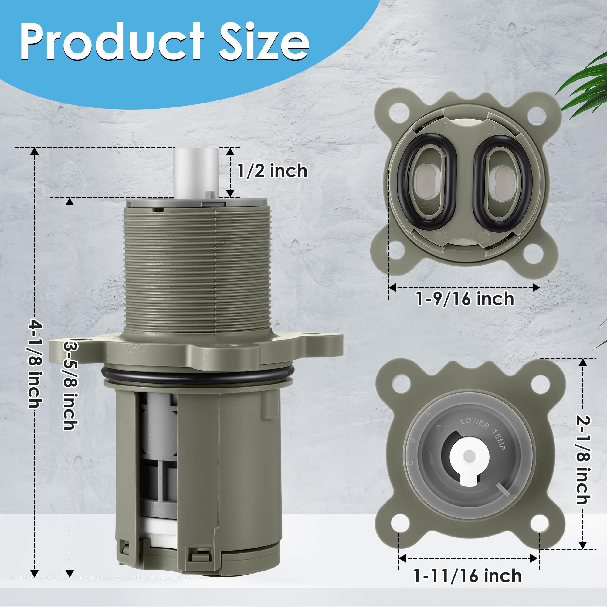 Dreyoo cartridge upgrade replaces older two-piece models for improved reliability.