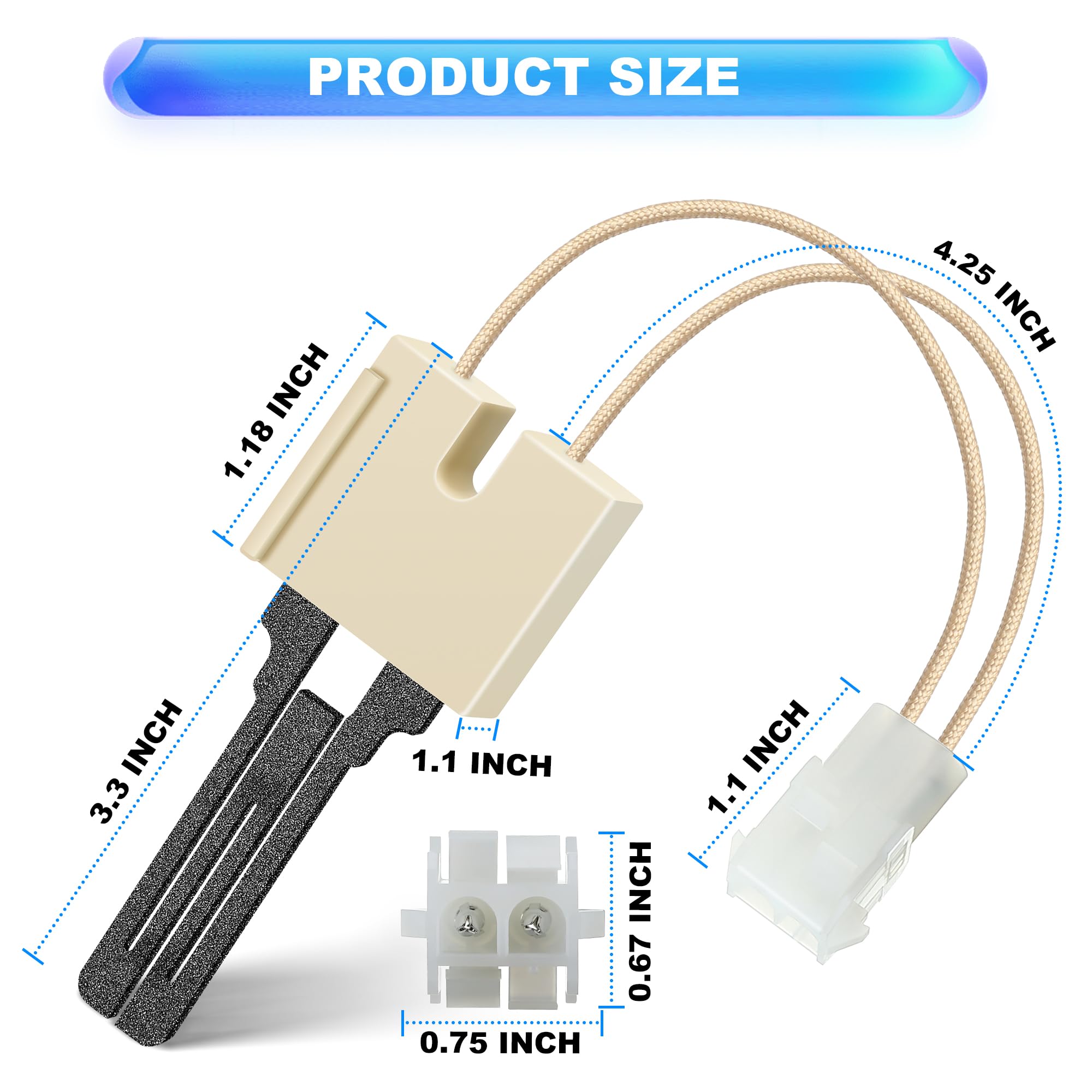 Dreyoo 025-32626-000 ignitor for seamless furnace operation