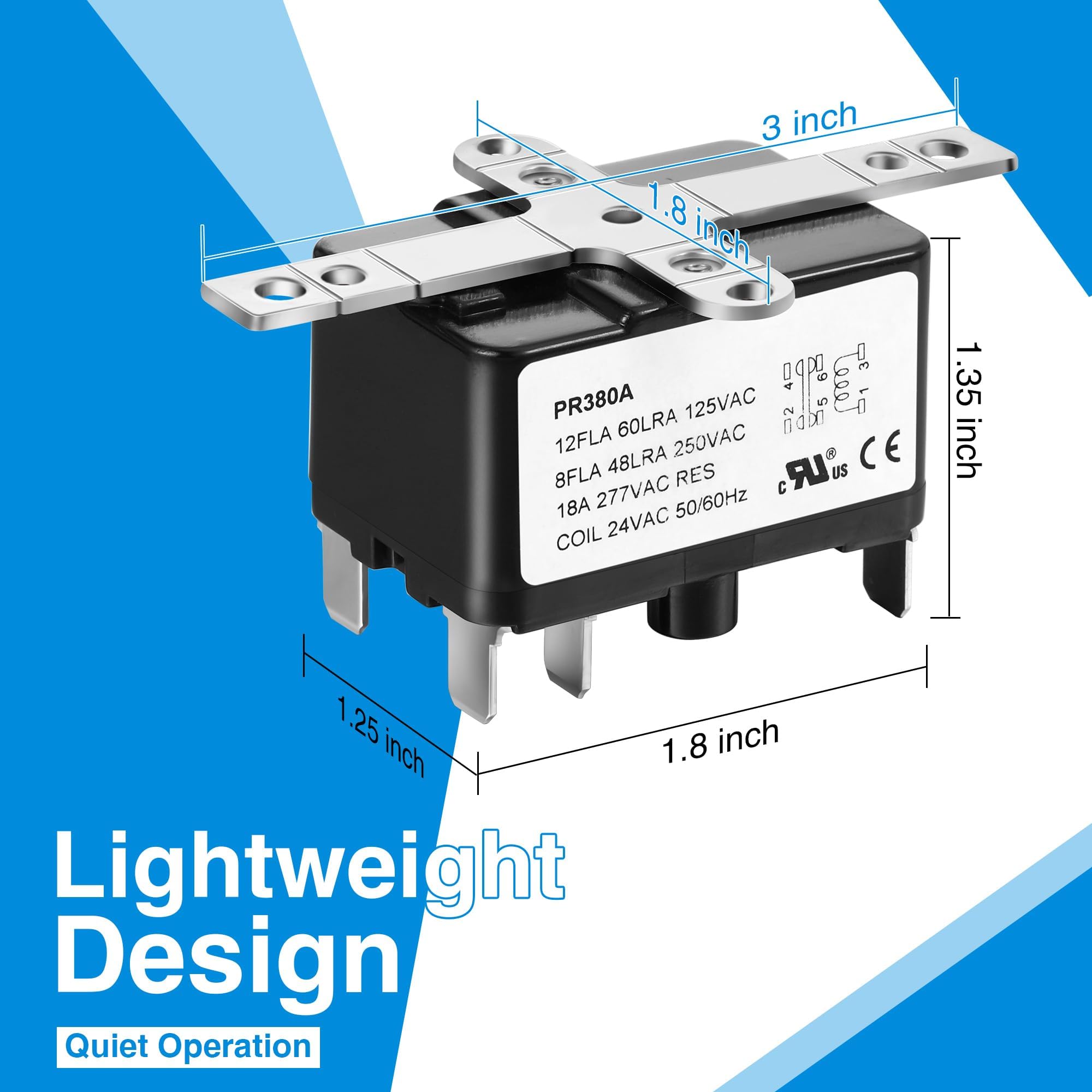 Dreyoo wiring diagram image illustrating easy 24V relay installation steps.
