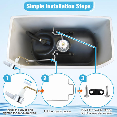 Dreyoo 738254-0020A compatible lever for easy replacement